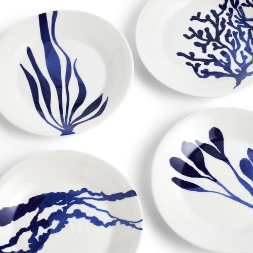 Royal Doulton Pacific Ontbijtbord 24 cm  – Assorti 4 stuks | Onlineservies.nl