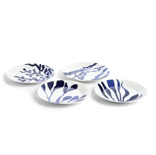 Royal Doulton Pacific Ontbijtbord 24 cm  – Assorti 4 stuks | Onlineservies.nl