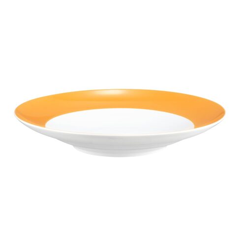 Liberty Pure Colors Mango Orange Diep bord 23,5 cm zij