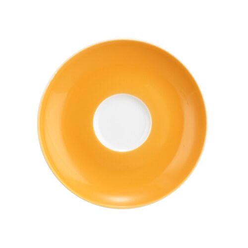Liberty Pure Colors Mango Orange Espressoschotel 12 cm