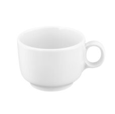 Seltmann Sento wit uni koffiekop met oor 0,21 liter boven