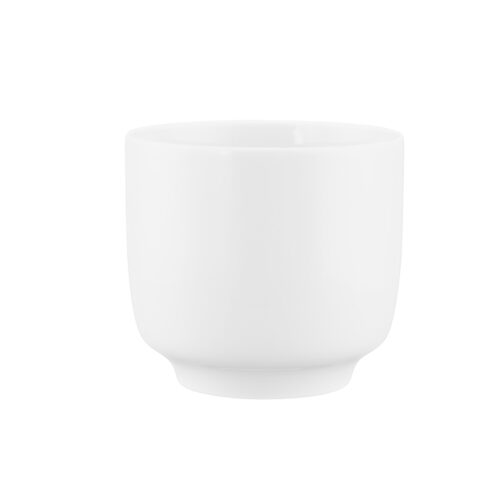 Seltmann Sento wit uni koffiekop zonder oor 0,30 liter zij