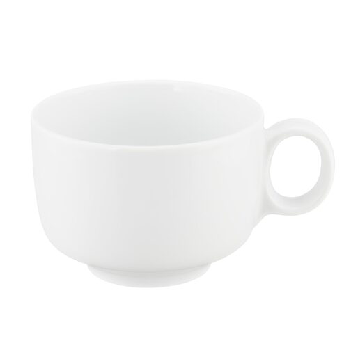 Seltmann Sento wit uni koffiekop met oor 0,35 liter 