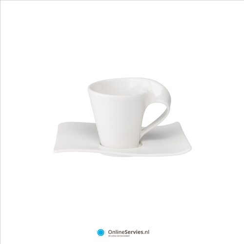 Villeroy en boch new wave espressokop en schotel