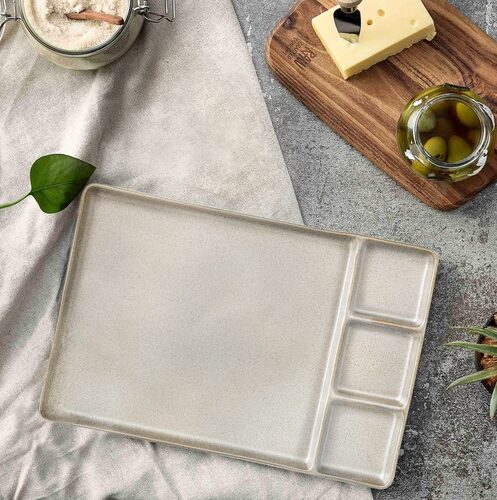 AIDA Raw Sandy Beige Tapas/Sushibord rechthoekig 32 x 22 cm (online) kopen? | OnlineServies.nl