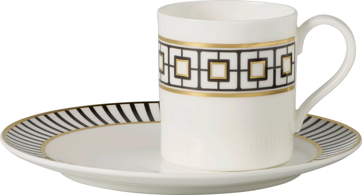 Villeroy & Boch MetroChic Koffiekop en -schotel 170 ml