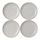 Royal Doulton Maze Grill Bord O 22Cm 4 Stuks Wit