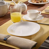 villeroy en boch new cottage basic dinerbord ovaal 29 x 25,5 cm sfeer