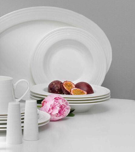 Aida Passion Vleesschotel ovaal 41,5 x 28,5 cm 19231 sfeer