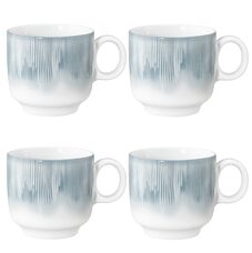 seltman sento radiate blue kleine mok 0,3 liter set 4 delig