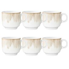 seltmann sento radiate beige Kleine mok, set 6-delig