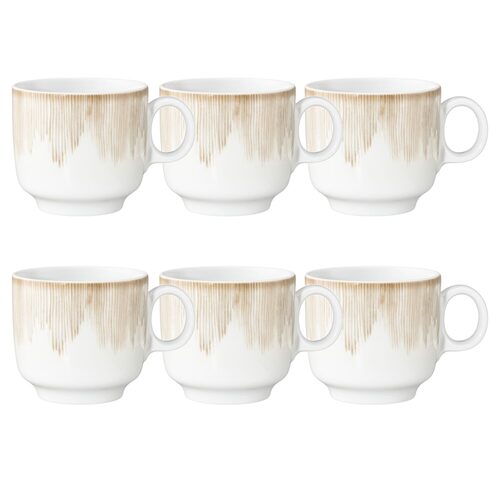 seltmann sento radiate beige Kleine mok, set 6-delig