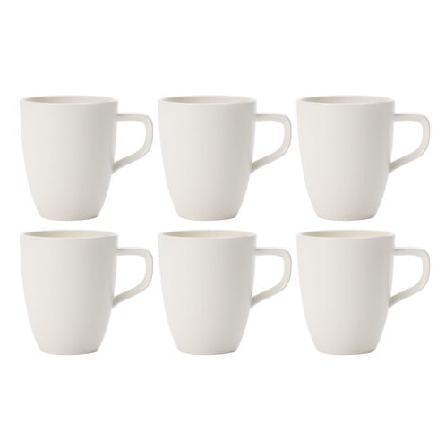 villeroy & boch artesano beker met oor 0,38 liter 6 stuks