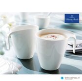 villeroy en boch flow koffiekop en schotel 0,20 liter 1034201290