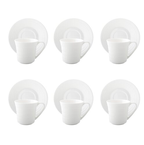 Geminiano Cozzi Torino Cappuccinokop en schotel 200 cc | OnlineServies.nl