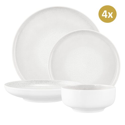 Seltmann Sento Home Aura White 16-delig (online) kopen? | OnlineServies.nl