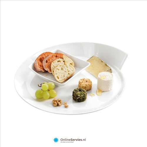 villeroy en boch new wave dessertschaaltje 12x12 cm 1025253934