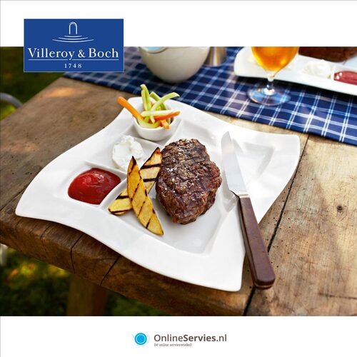 villeroy en boch new wave fonduebord 27 cm 1025252855