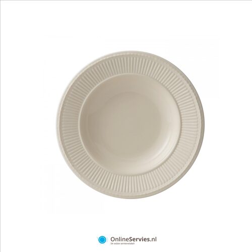 wedgwood edme plain diep bord 23 cm 50220701085