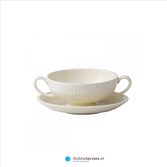 wedgwood edme plain soep/ontbijtschotel 50220702051