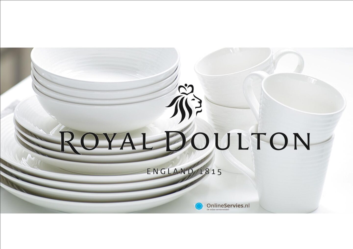 kofferbak Ga naar het circuit vermoeidheid Royal Doulton servies kopen? | OnlineServies, de specialist