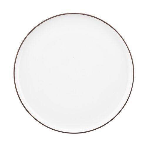 Seltmann Sento Home Pure Lines Chocolate Brown Dinerbord 27 cm