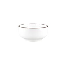 Seltmann Sento Home Pure Lines Chocolate Brown Dipschaaltje 8,5 cm