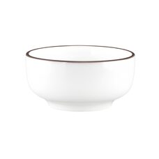 Seltmann Sento Home Pure Lines Chocolate Brown Mueslischaal 15 cm-1