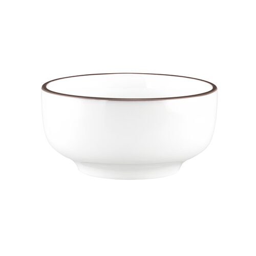 Seltmann Sento Home Pure Lines Chocolate Brown Mueslischaal 15 cm-1