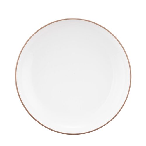 Seltmann Sento Home Pure Lines Cocoa Brown Diep bord 21 cm - boven