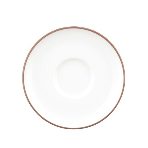 Seltmann Sento Home Pure Lines Cocoa Brown Espressoschotel 12 cm
