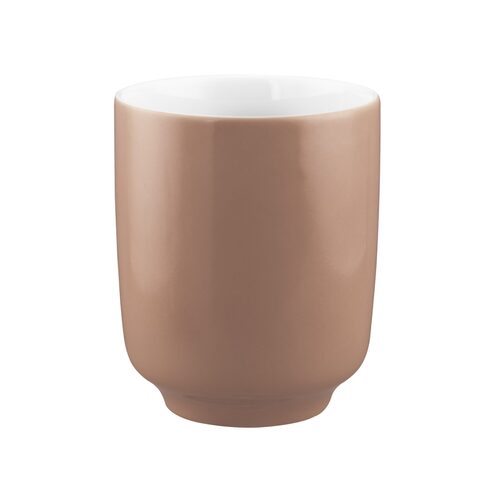 Seltmann Sento HOme Pure Colors Cocoa Brown grote mok met oor 0,4