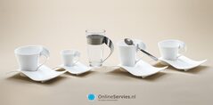 villeroy en boch new wave caffe beker met oor 0,35 liter art. nr. 1024849651