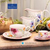 villeroy en boch mariefleur koffiekop en schotel art. nr. 10 4100 1290