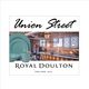 Royal Doulton Union Street Teal Blue ovale serveerschaal 39 cm sfeer art. nr. 40012628