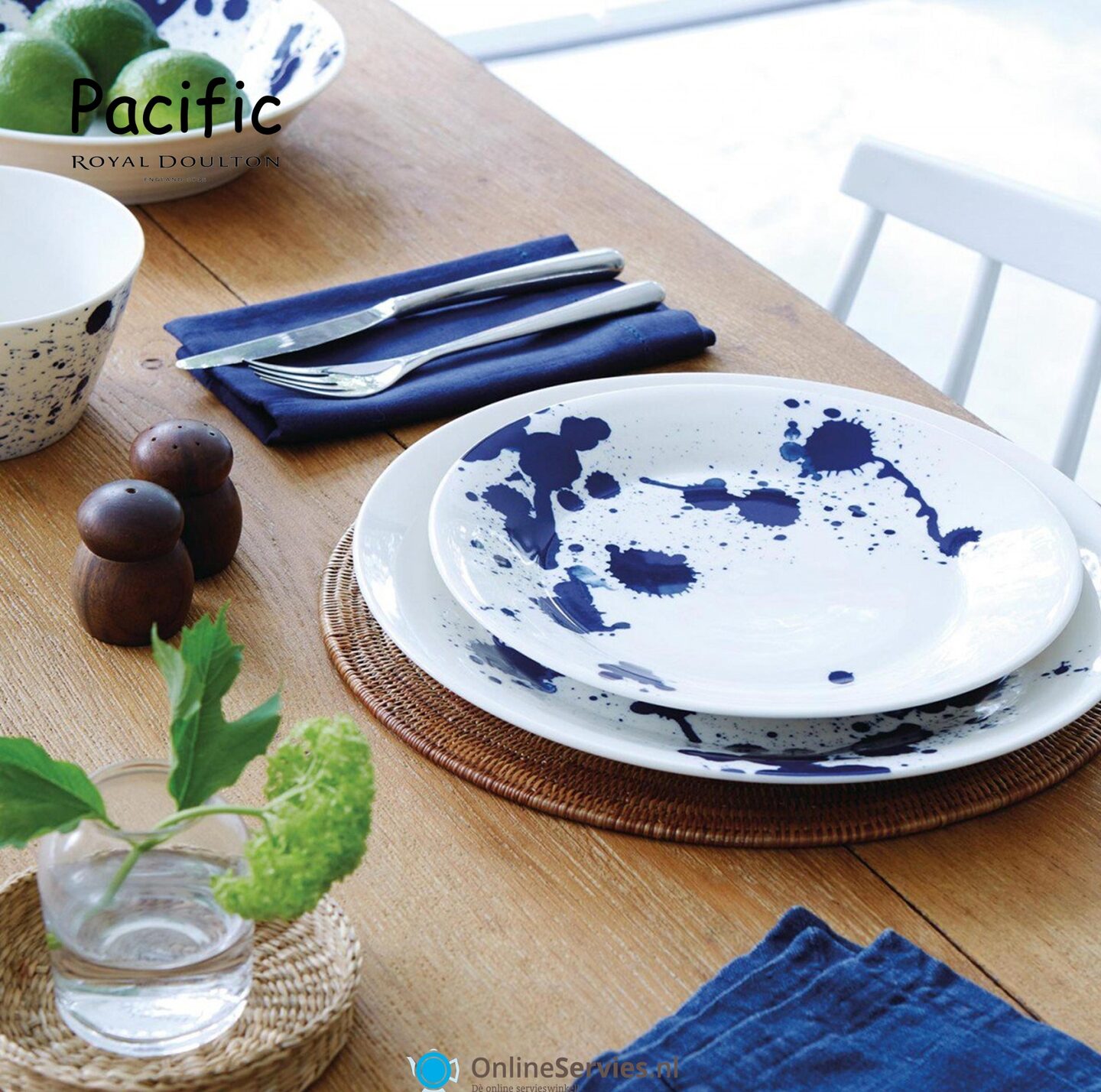 Zie insecten Gepensioneerd Toevlucht Royal Doulton Pacific Splash dinerbord 28 cm (online) kopen? |  OnlineServies.nl