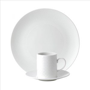 Wedgwood Gio Mokkakop en -schotel 0,07 liter