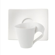 villeroy en boch new wave koffiekop en schotel 1025251291