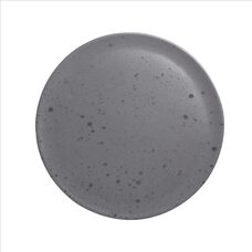 Aida raw dinerbord 28 cm grey spotted 15112 staand
