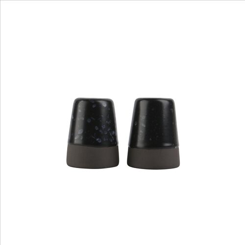 Aida raw black spotted peper en zoutstrooier art. nr. 15222