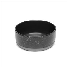 Adia raw black spotted slaschaal 19,5 cm art. nr. 15216