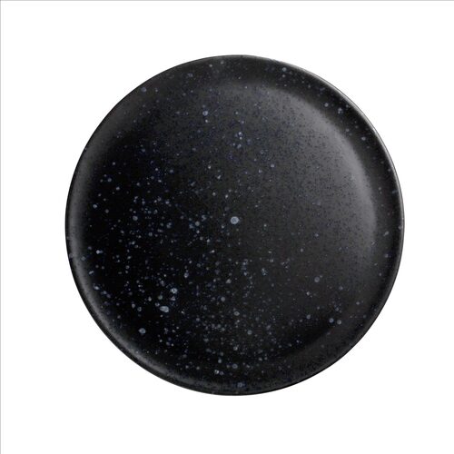 Aida raw black spotted borden set 4-stuks art .nr. 15243