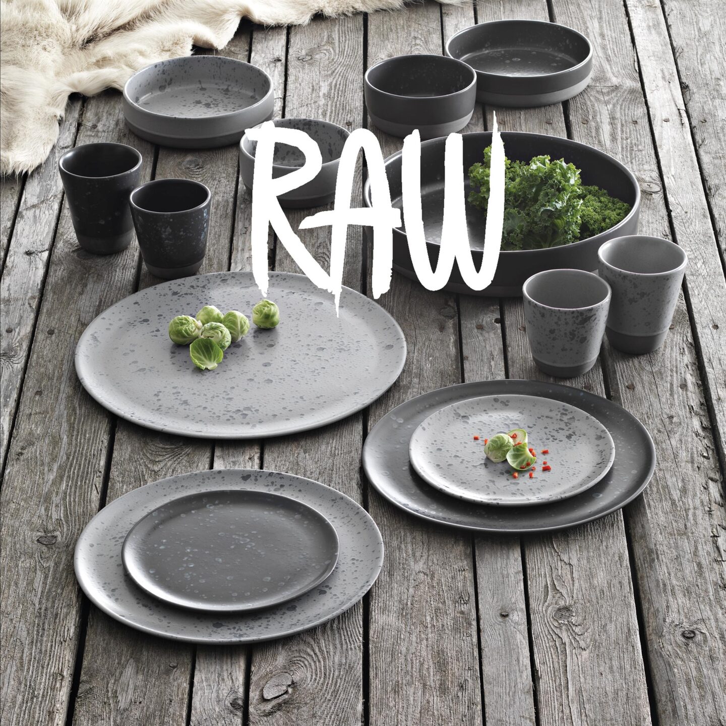 Chromatisch Hoe eenheid AIDA Nordic Raw Grey spotted startset 16-delig (online) kopen? |  OnlineServies.nl